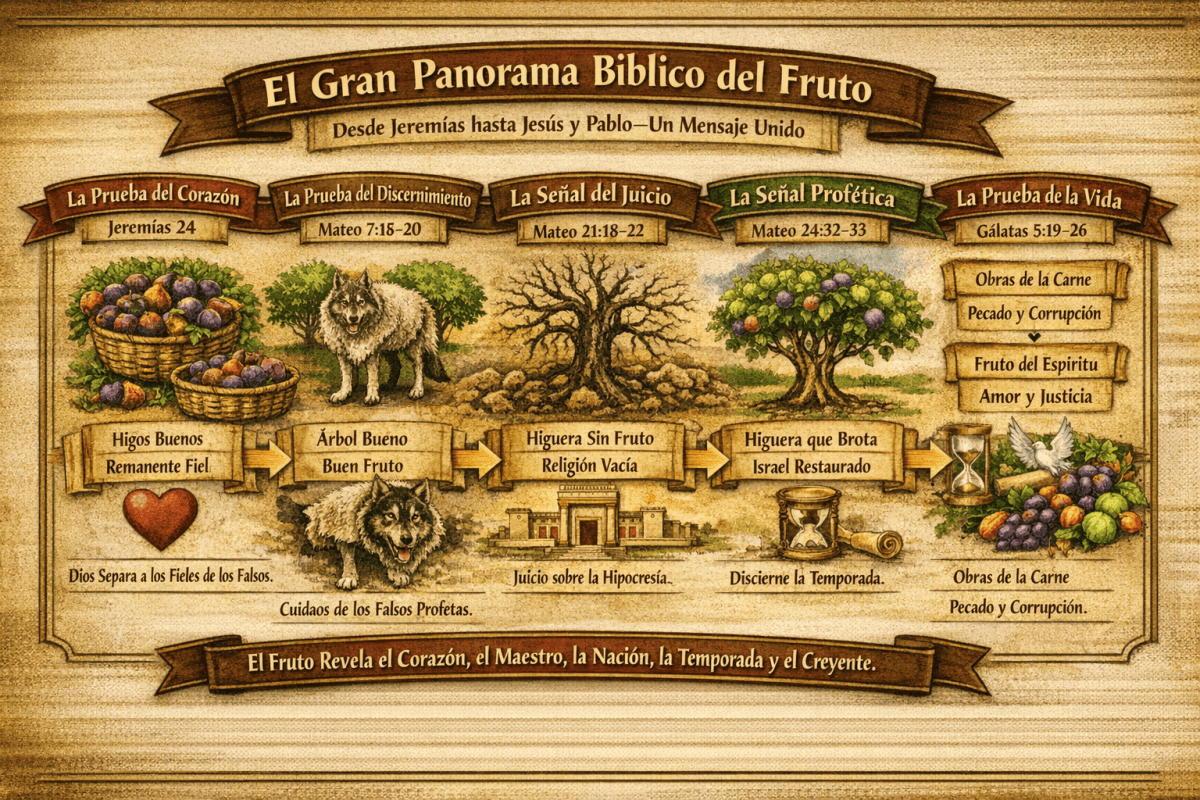 🌿 El fruto que revela el corazón