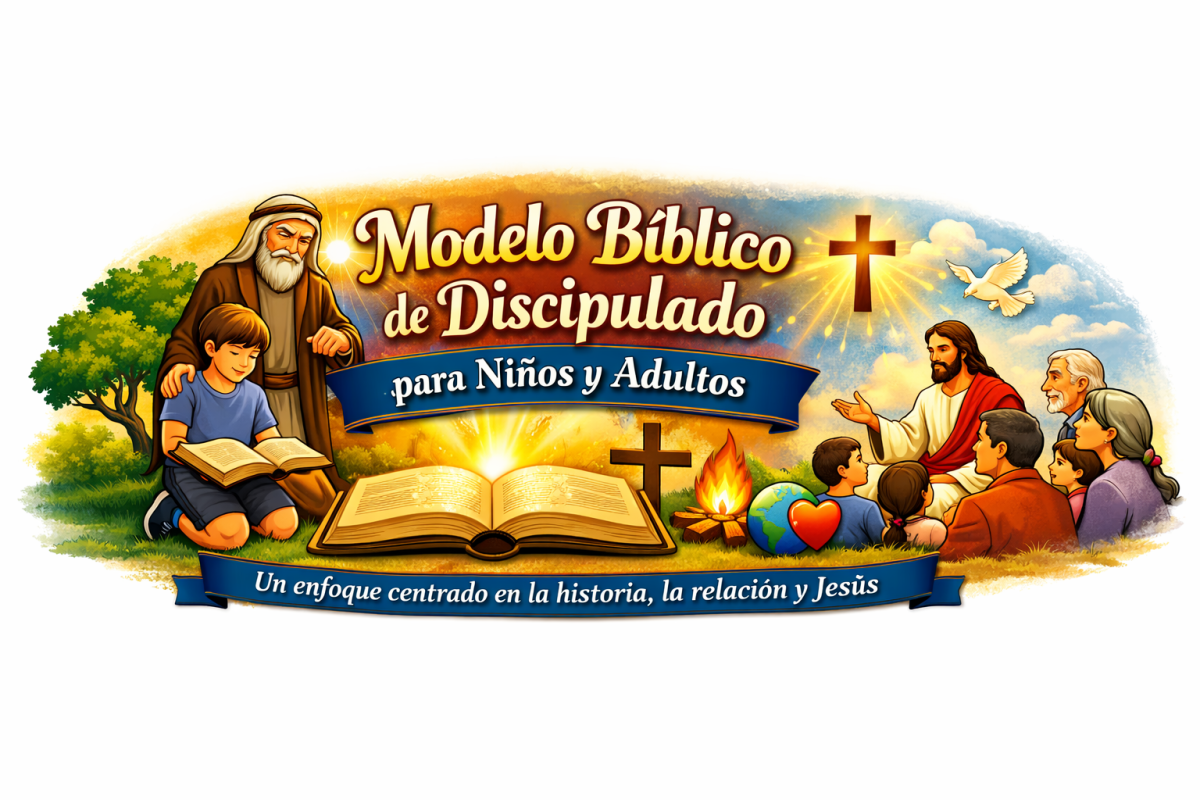 🌿 Modelo Bíblico de Discipulado para Niños y Adultos