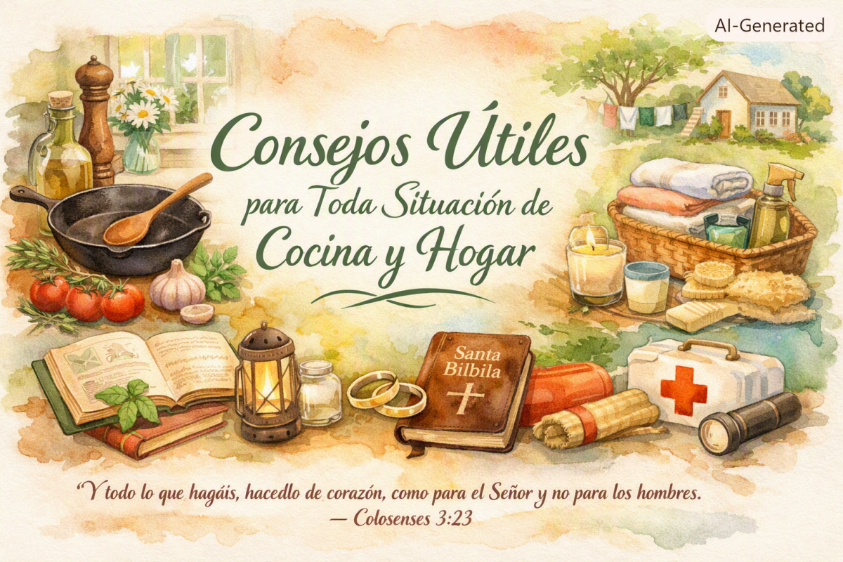 🌿 Consejos Útiles para Toda Situación de Cocina y Hogar