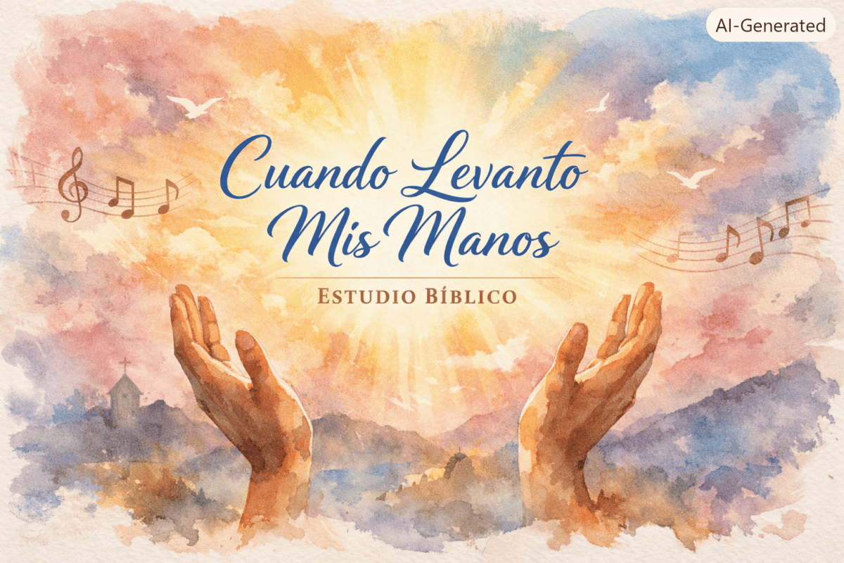 ✨ Estudio Bíblico Completo “Cuando Levanto Mis Manos”