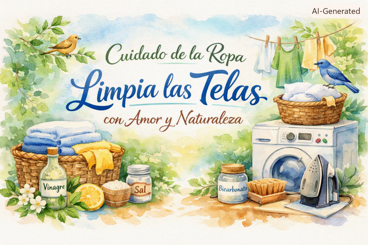 🧺Cuidado de la Ropa: Limpia las Telas con Amor y Naturaleza
