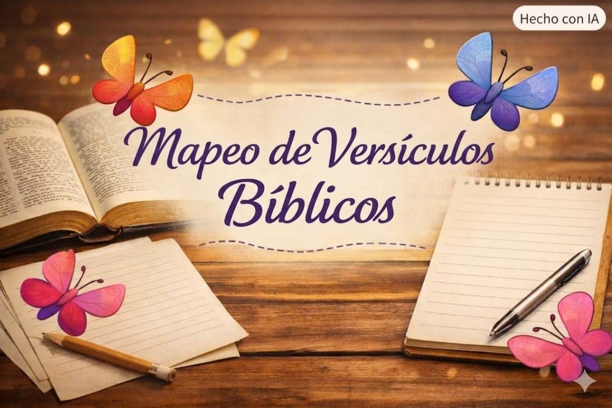 🦋 Plantilla de Mapeo de Versículos Bíblicos